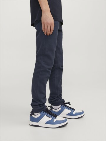 Jack & Jones Junior Zúžený Kalhoty 'Gordon Swift' – modrá