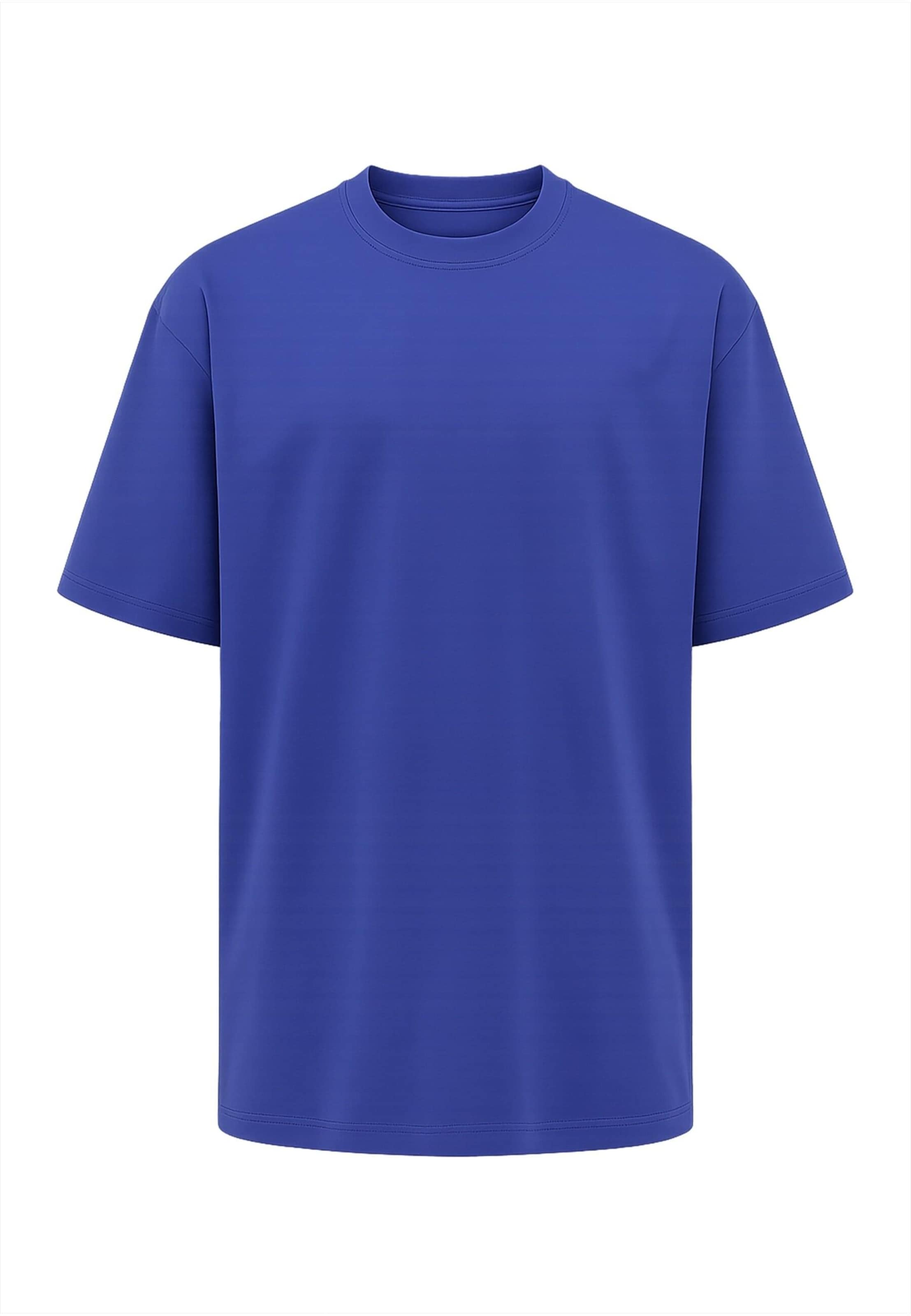 DEF T-Shirt in Blau: Vorderseite