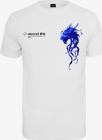 MT Men Shirt 'Ascnd' in White: front