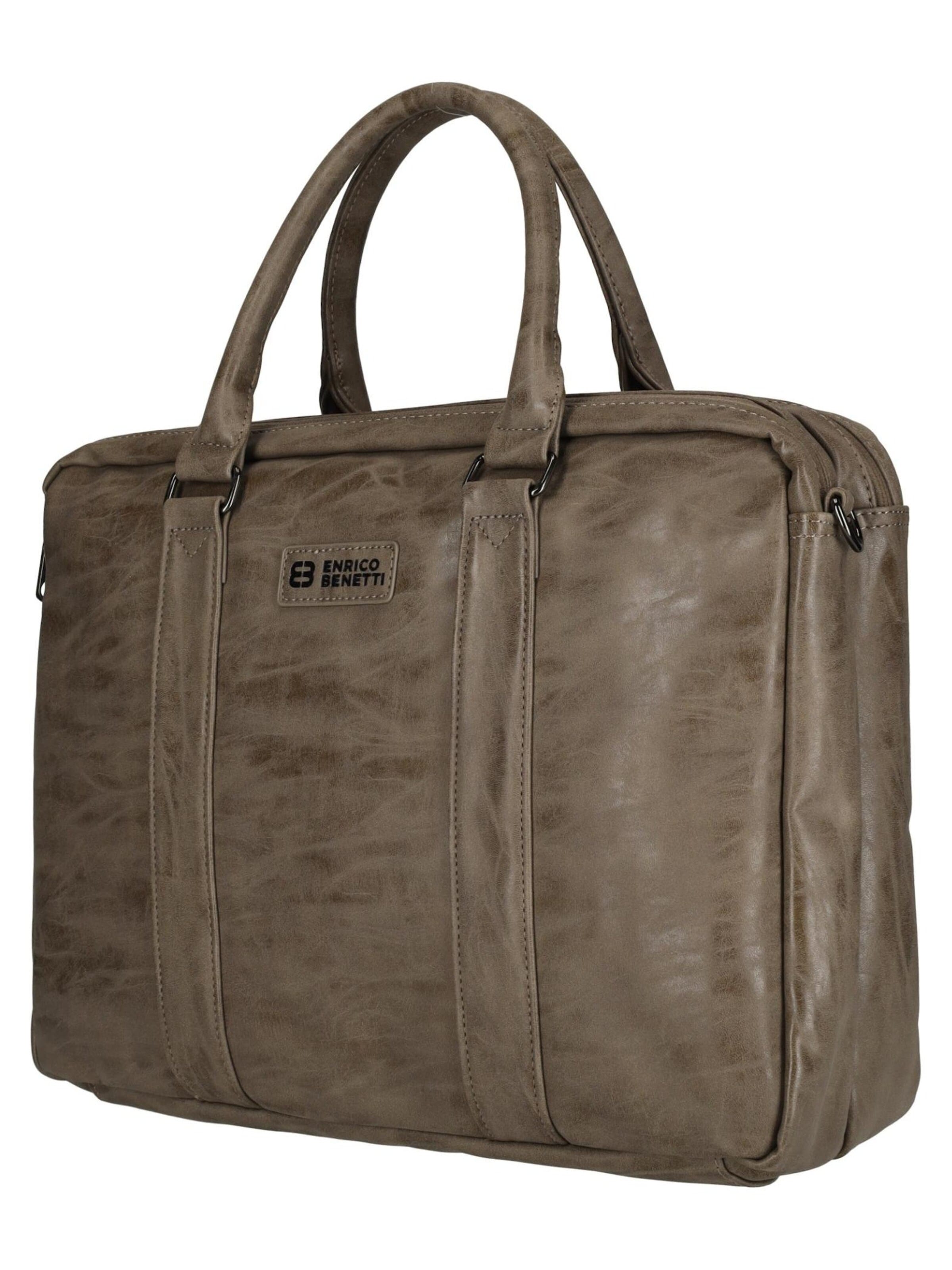 Enrico Benetti Laptoptasche‌‌‌‌‌‌‌‌‌ in Grau: Vorderseite