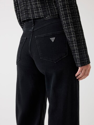 GUESS Wide leg Jeans 'Bellagio' in Black