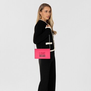 Pochette 'Smart Daily' di Love Moschino in rosa