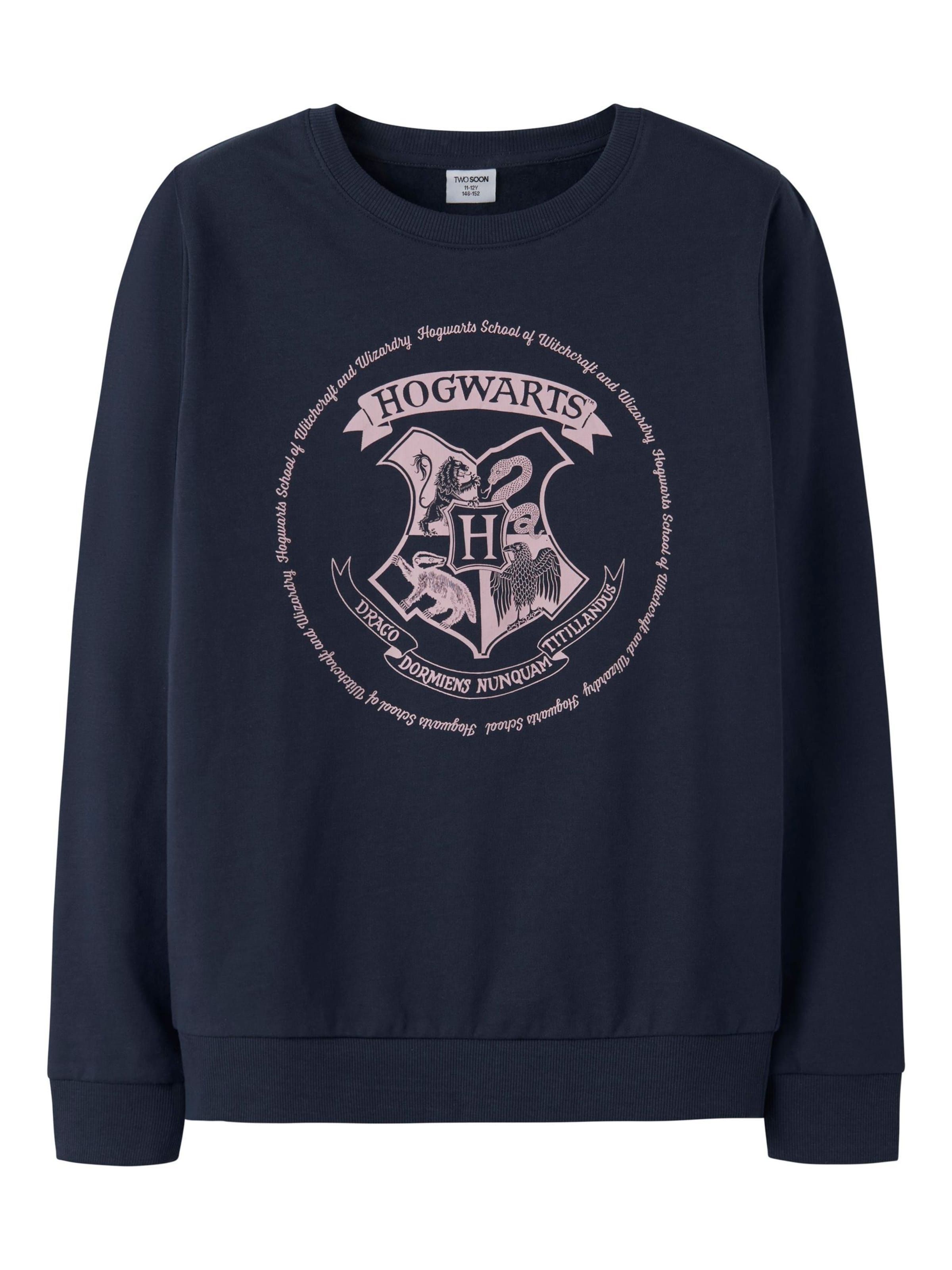 TWO SOON Sweatshirt 'Harry Potter' i blå: forside