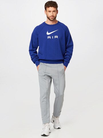 Felpa 'Air' di Nike Sportswear in blu