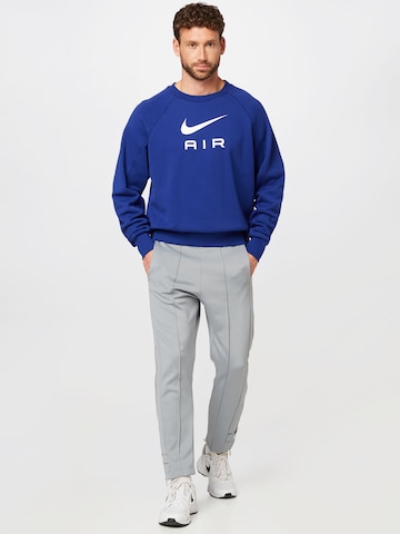 mėlyna Nike Sportswear Megztinis be užsegimo 'Air'