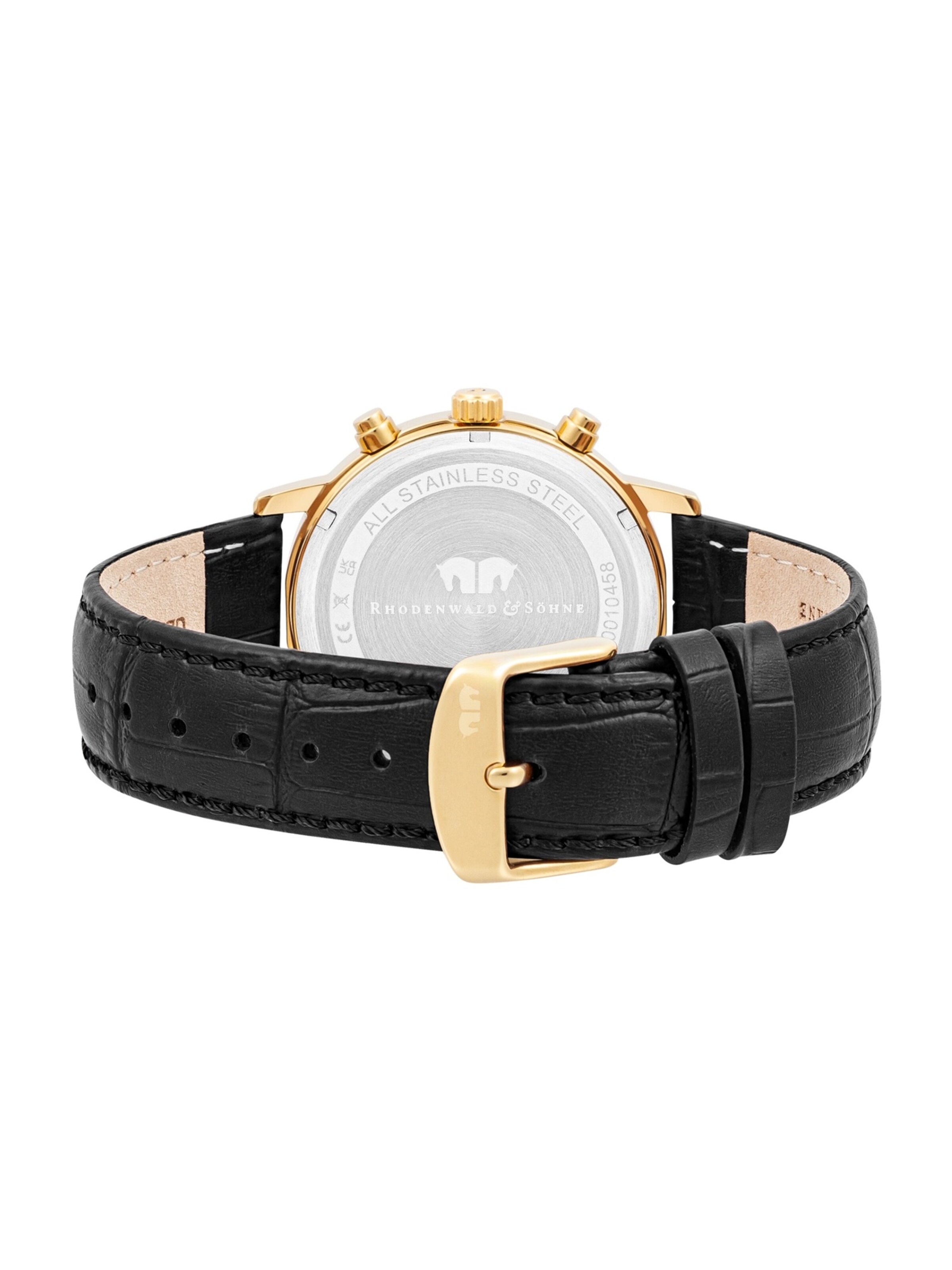 Rhodenwald & Söhne Analoog horloge in Zwart