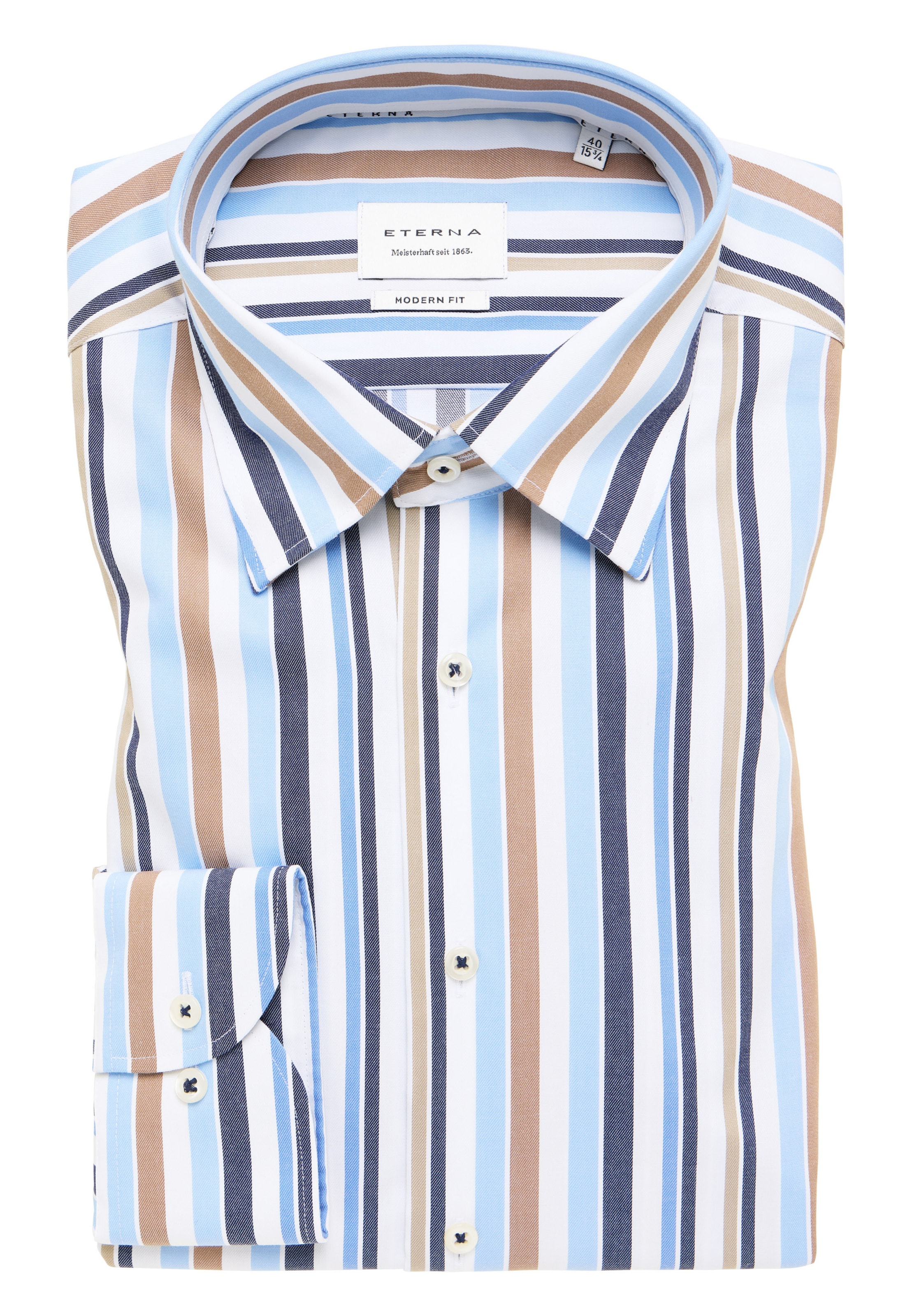 ETERNA Regular fit Business shirt in Mixed colours