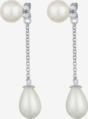 Boucles d'oreilles Nenalina en argent : devant