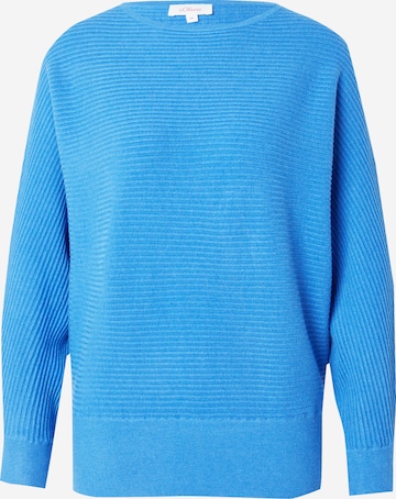 s.Oliver Pullover in Blau: Vorderseite