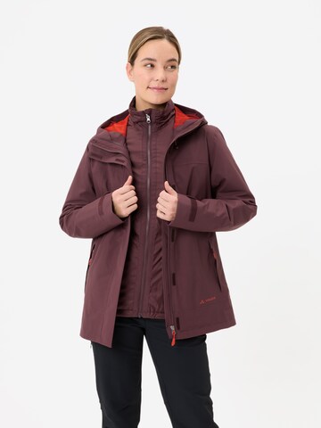 VAUDE Outdoorjas 'Neyland' in Rood