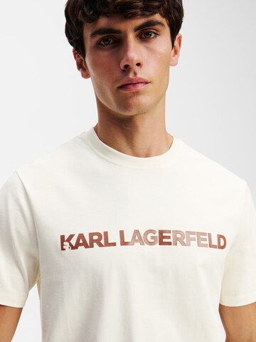 Maglietta di Karl Lagerfeld in beige