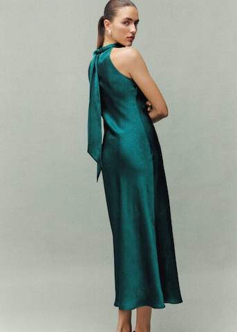 MANGO Evening Dress 'Choco' in Green