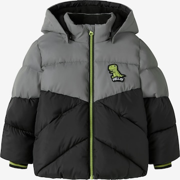 NAME IT Jacke 'NMMMORTEN' in Schwarz: Vorderseite