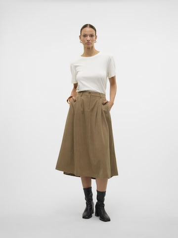 VERO MODA Skirt 'VILJA' in Brown