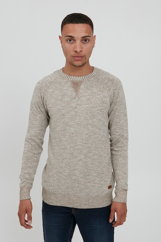 !Solid Sweater 'Thian' in Beige: front