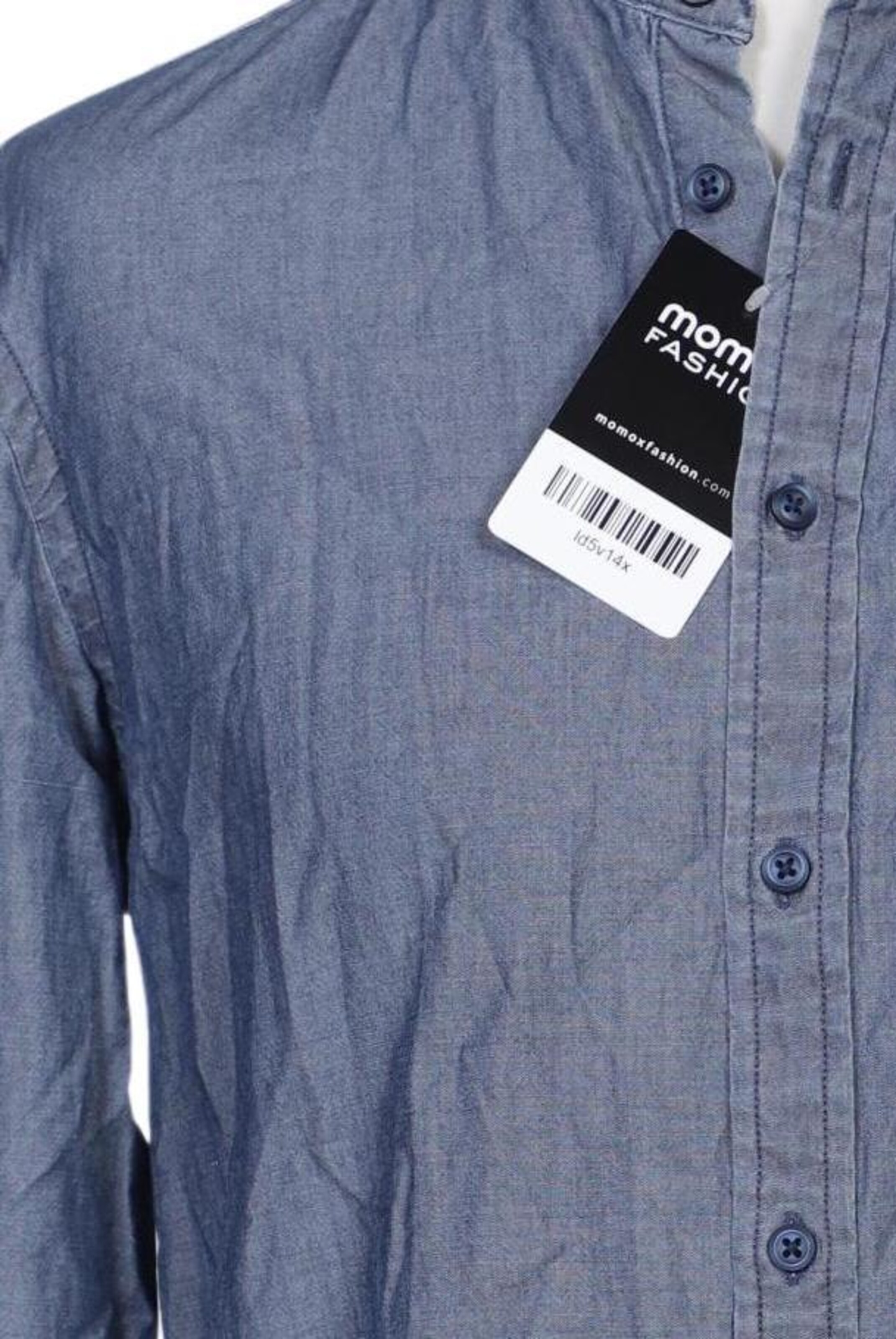TOMMY HILFIGER Button Up Shirt in L in Blue