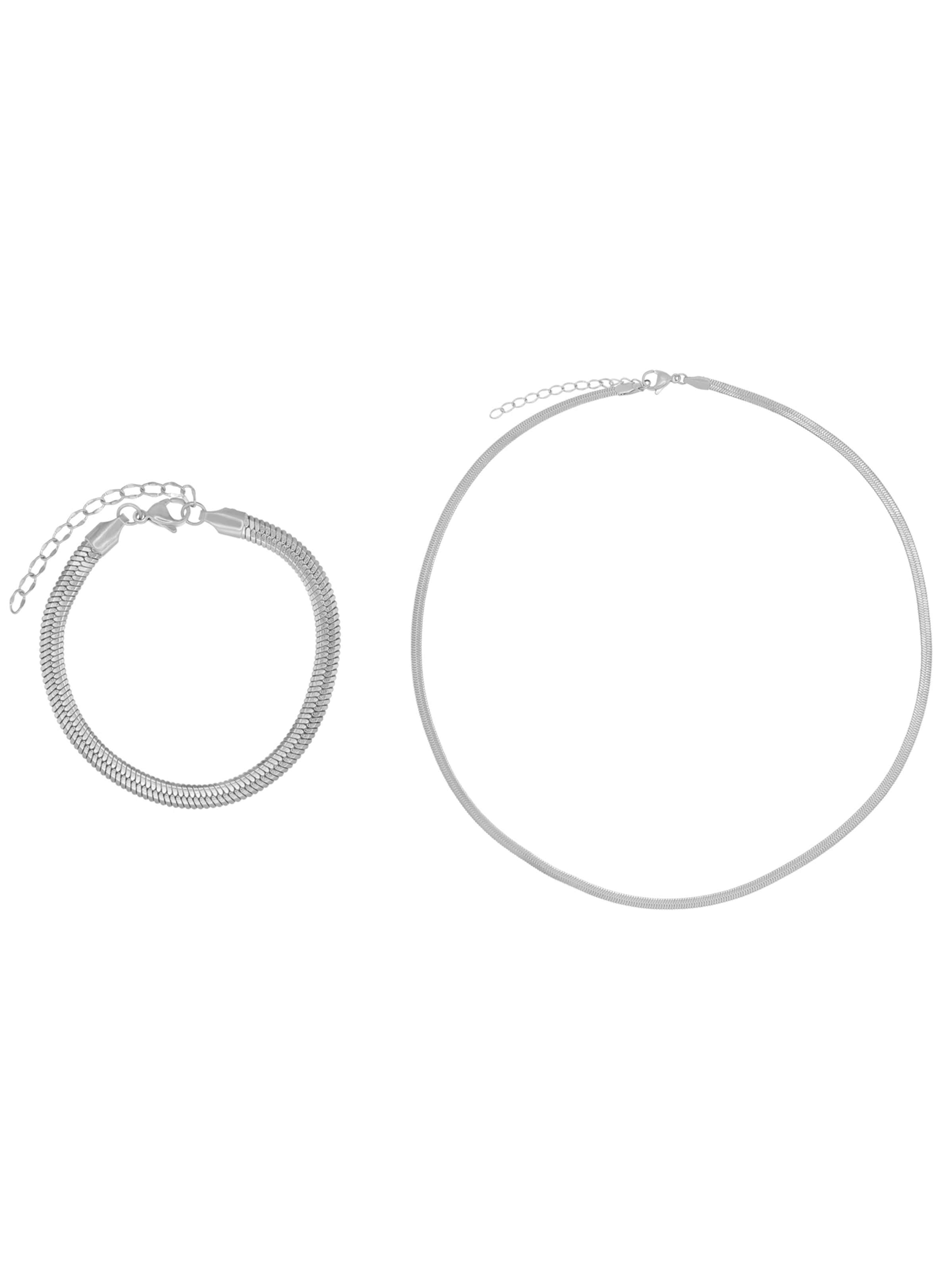 Parure de bijoux 'Janne' Heideman en argent : devant