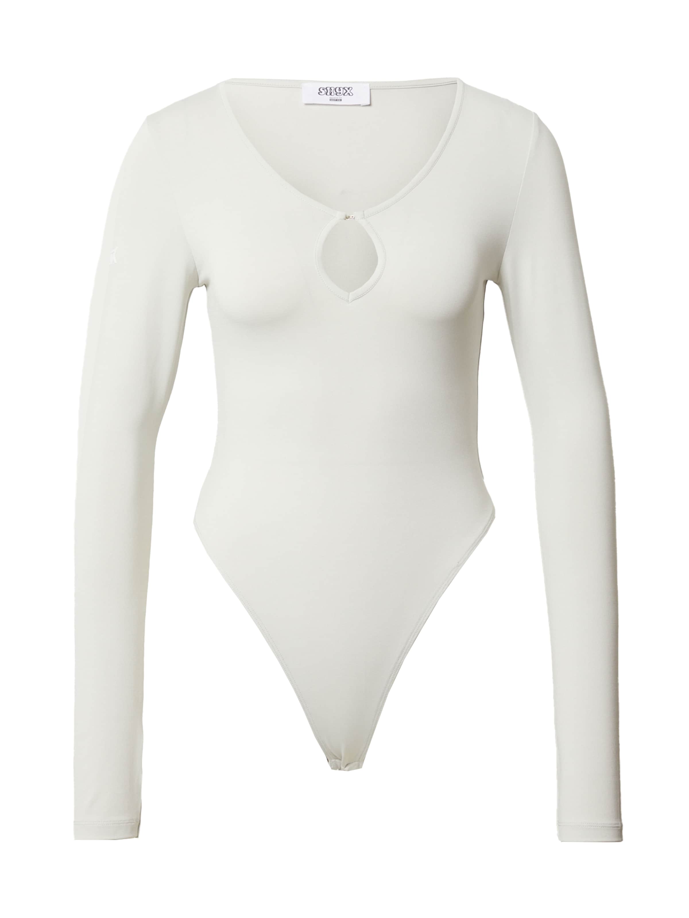 SHYX Shirtbody 'Cassia' en gris clair, Vue avec produit