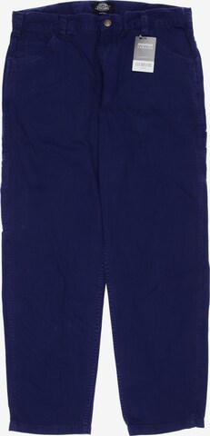 DICKIES Pants in 34 in Blue: front