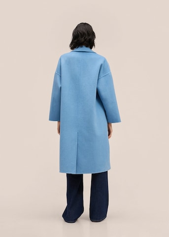 MANGO Prechodný kabát 'Picarol' - Modrá