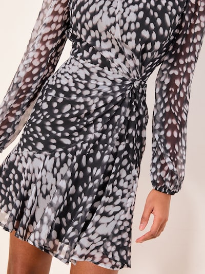 Suknelė iš Lipsy, spalva – gelsvai pilka spalva / juoda, Prekių apžvalga