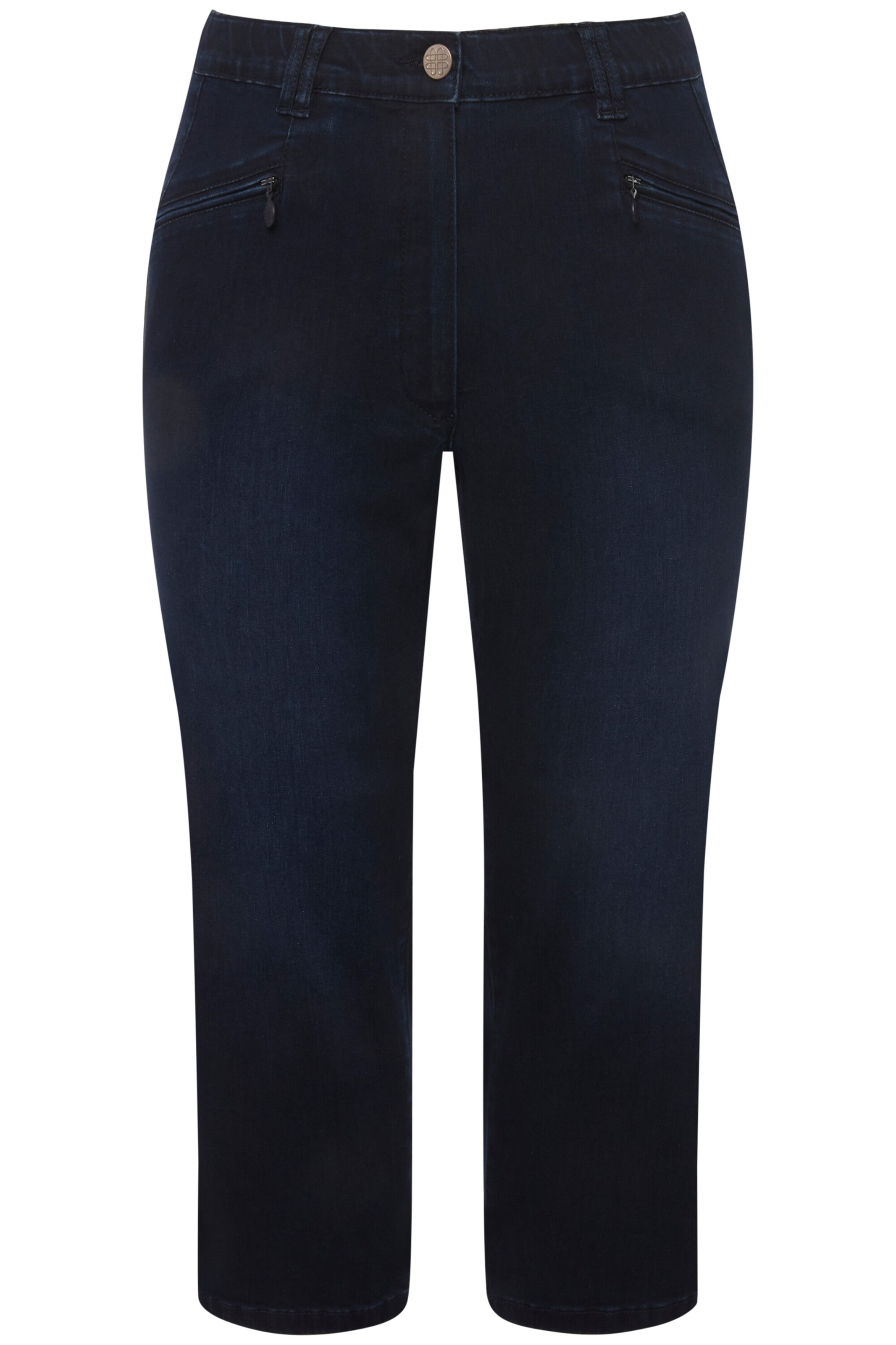 Ulla Popken Jeans in Blue: front