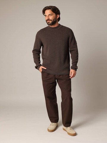 Pull-over 'Cheston' Deeluxe en marron
