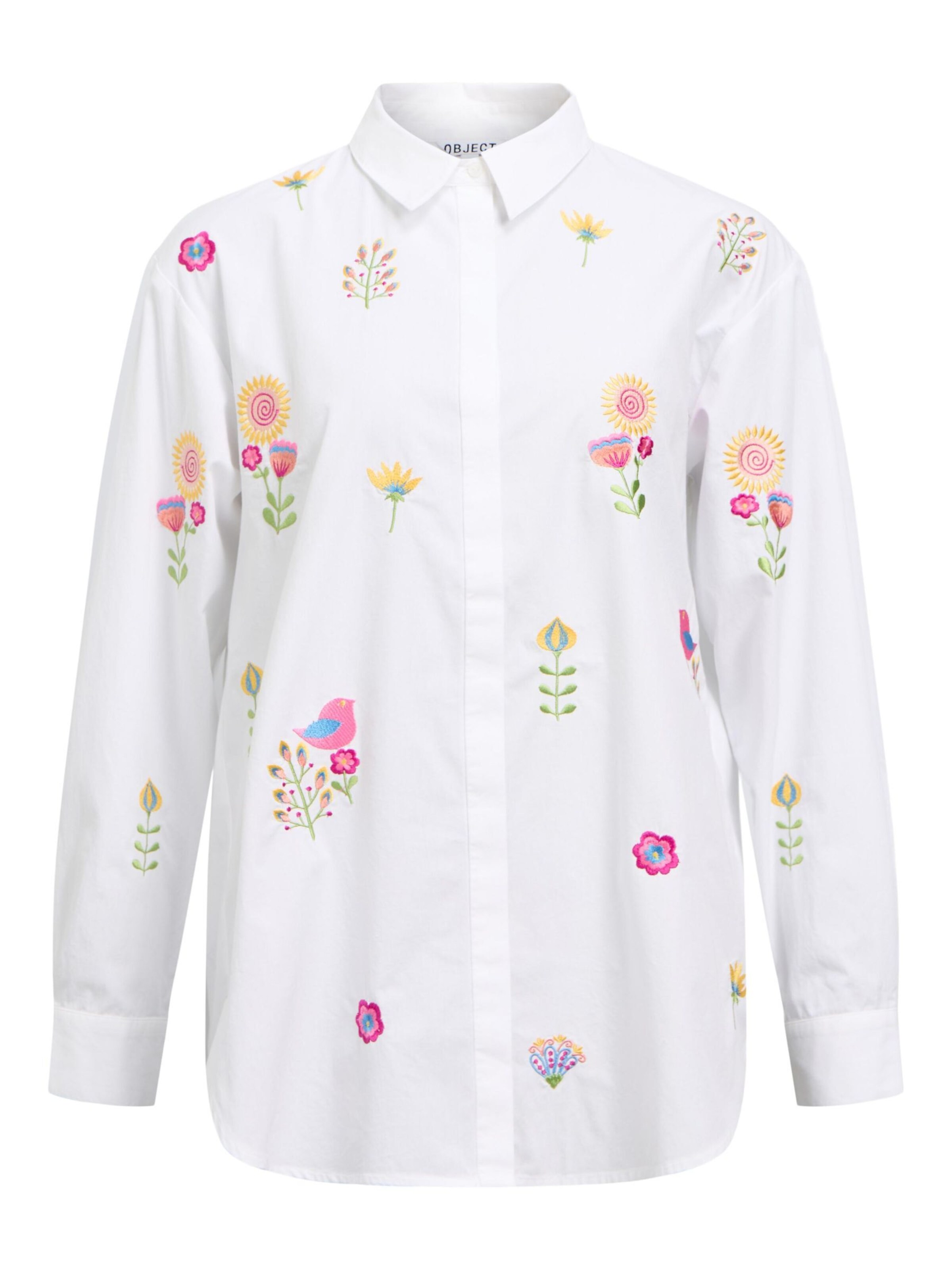 OBJECT Blouse in Wit: voorkant