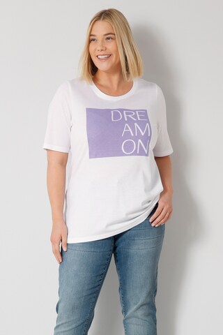 T-shirt Sara Lindholm en blanc : devant