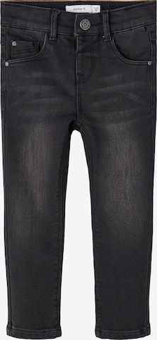 NAME IT Slimfit Jeans 'SALLI' in Schwarz: predná strana