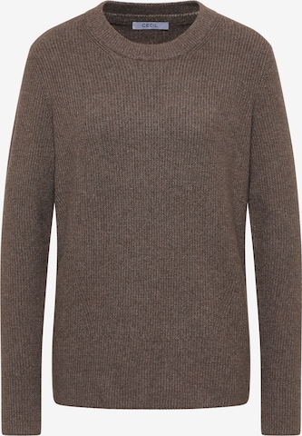 CECIL Sweater in Brown: front