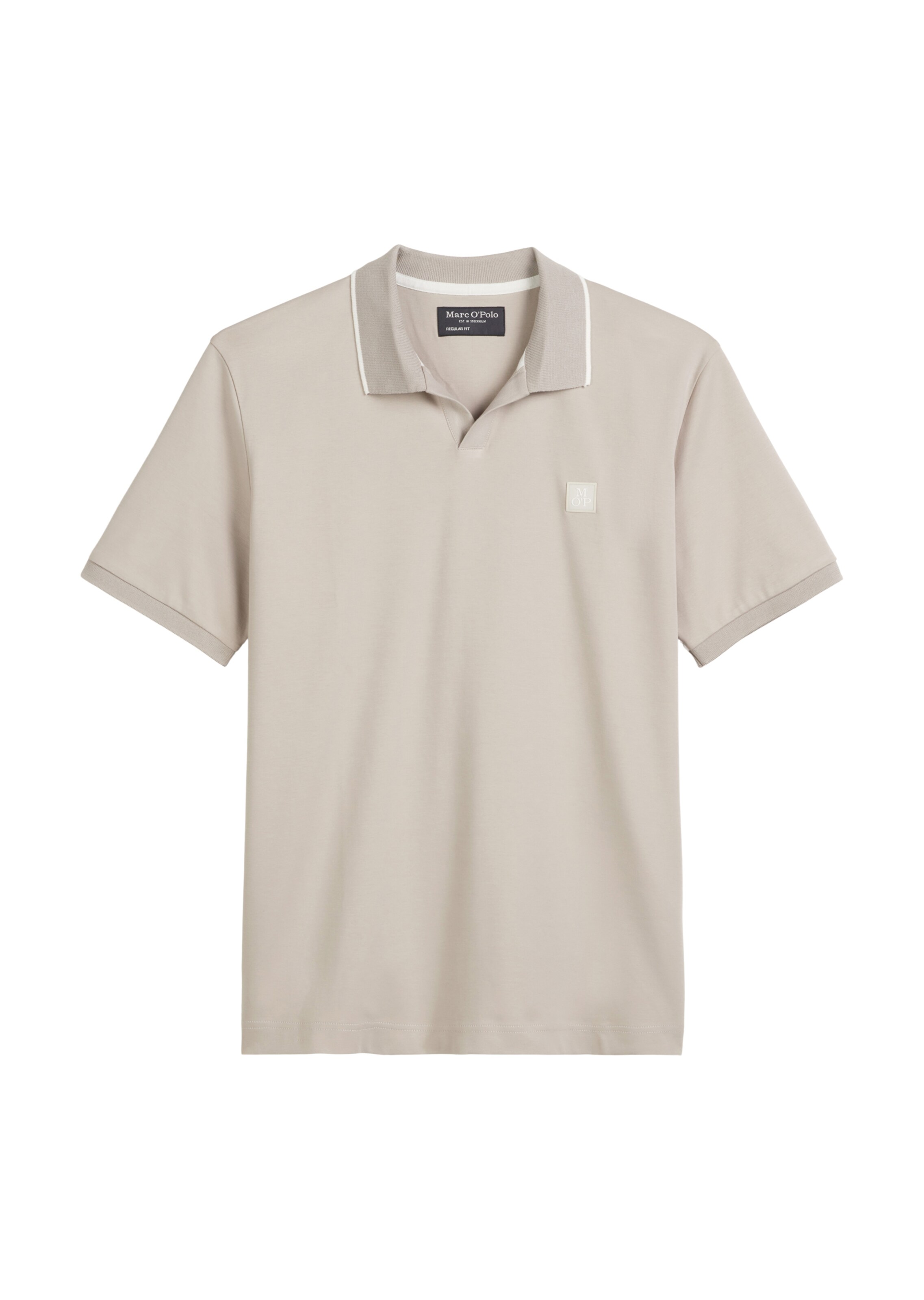Marc O'Polo Poloshirt in Grau: Vorderseite