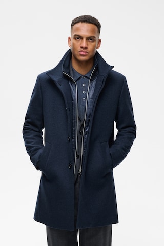Matinique Regular fit Tussenjas 'Harvey N' in Blauw: voorkant