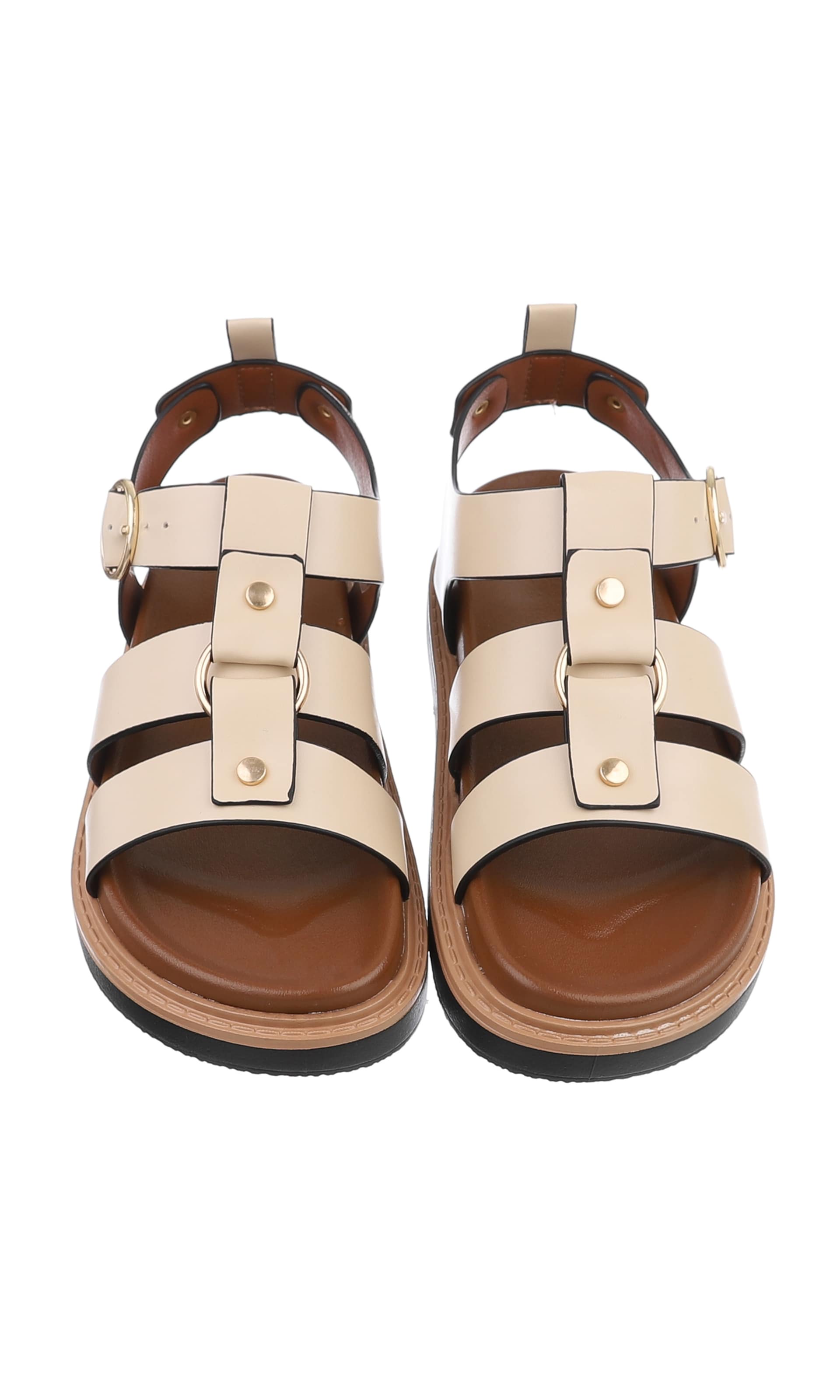 Ital-Design Sandale in Beige