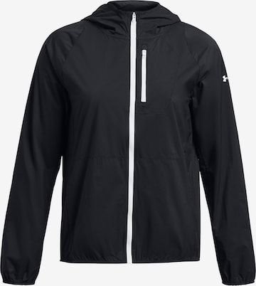 UNDER ARMOUR Athletic Jacket 'PHANTOM' in Black: front