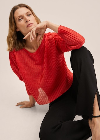 Pull-over 'Gala' MANGO en rouge