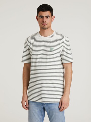 T-Shirt 'Shore' CHASIN' en vert : devant