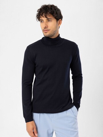 Pull-over Dandalo en bleu : devant