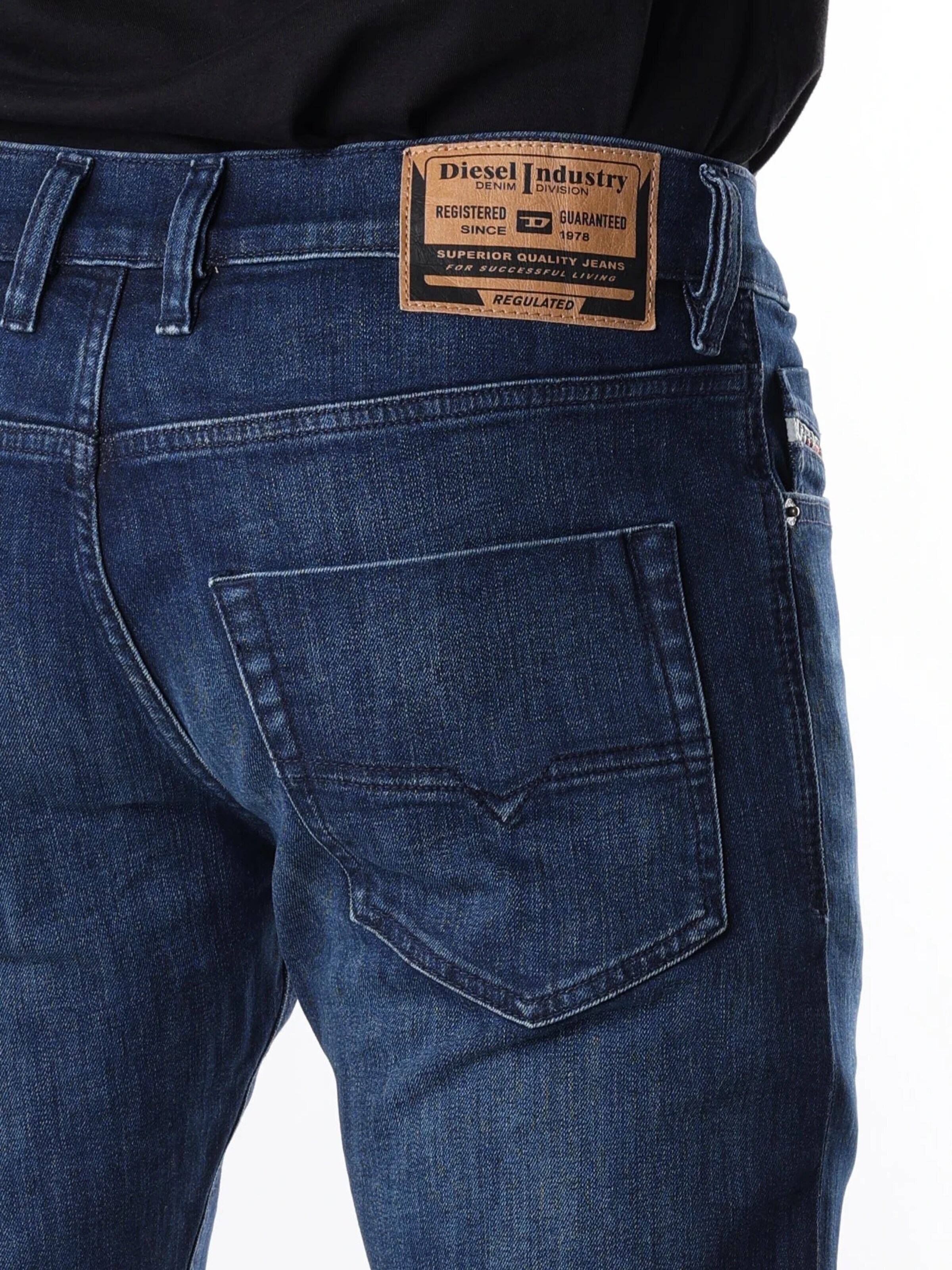 DIESEL Skinny Jeans 'TEPPHAR-X' in Blauw
