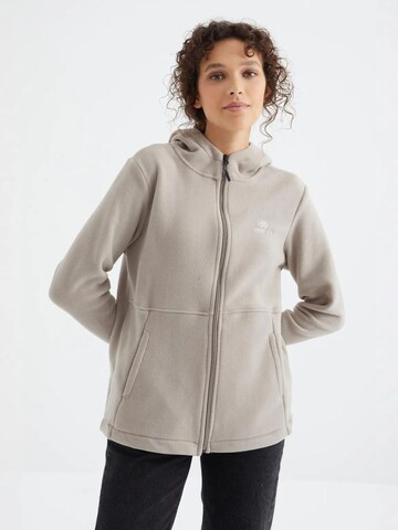 Tommy Life Fleece Jacket in Beige