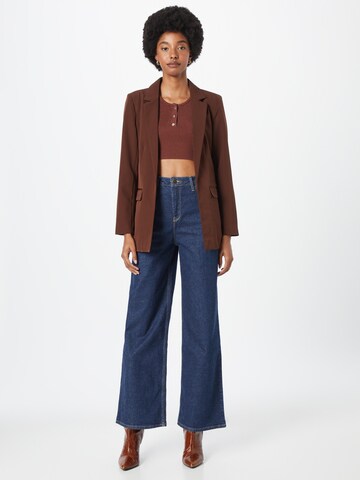 Lee Wide Leg Jeans 'STELLA' in Blau