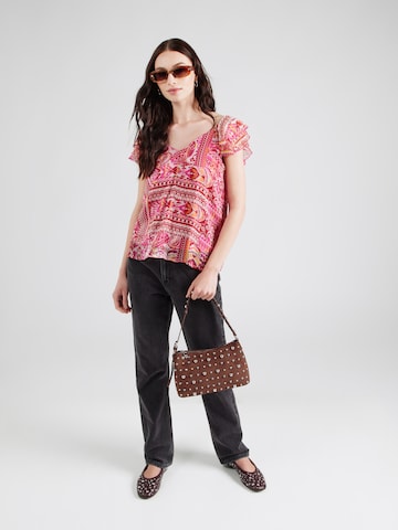 ONLY Blouse 'ONLASTA' in Pink