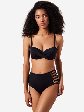Bas de bikini Penti en noir