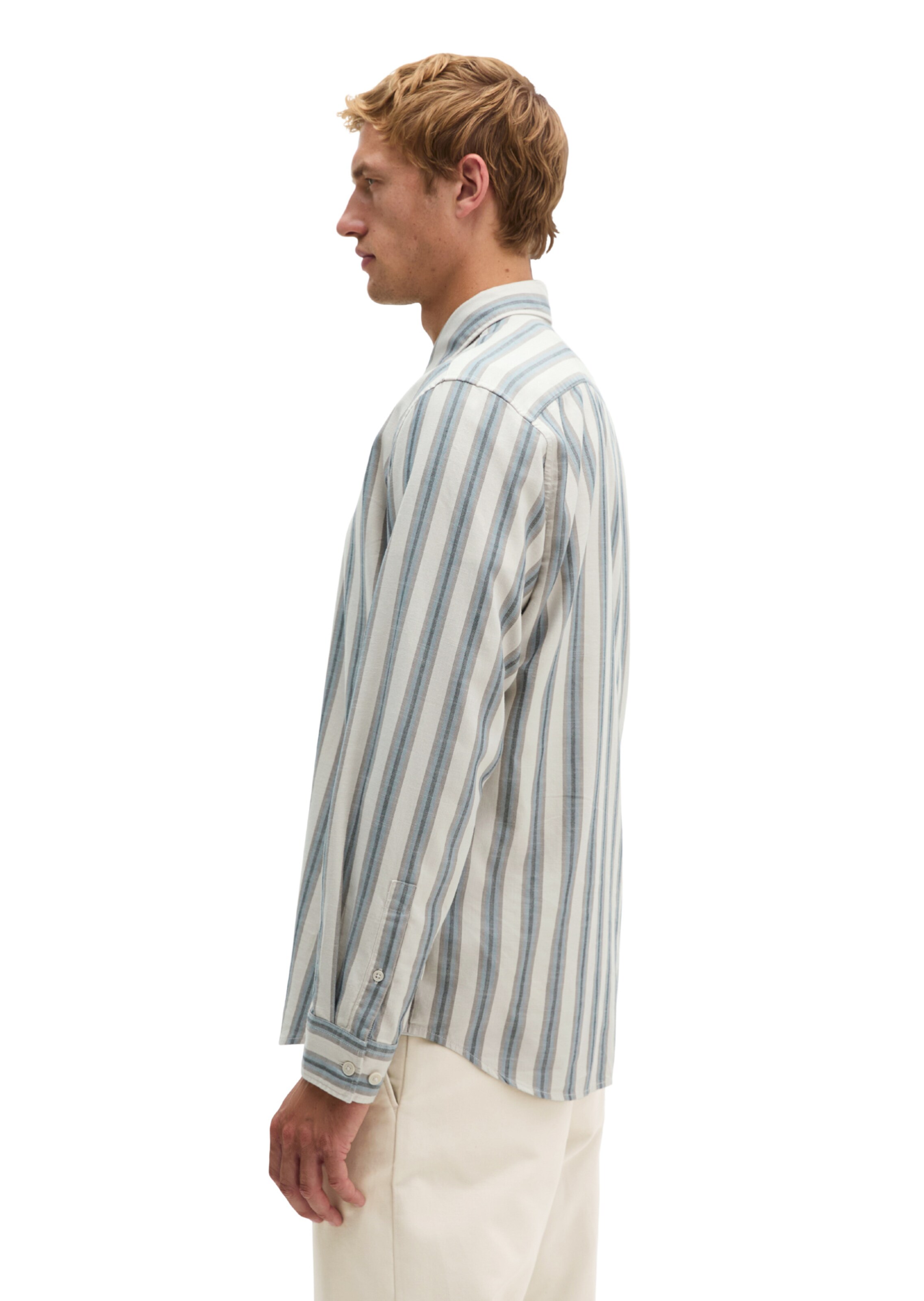 Marc O'Polo Regular Fit Hemd in Weiß