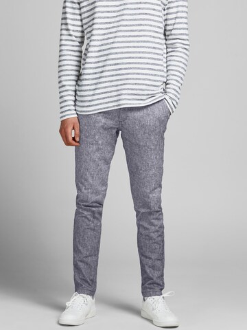 JACK & JONES Slimfit Chino 'Marco' in Grijs: voorkant