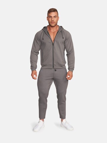 Effilé Pantalon de sport 'Eric' GOLD´S GYM APPAREL en gris