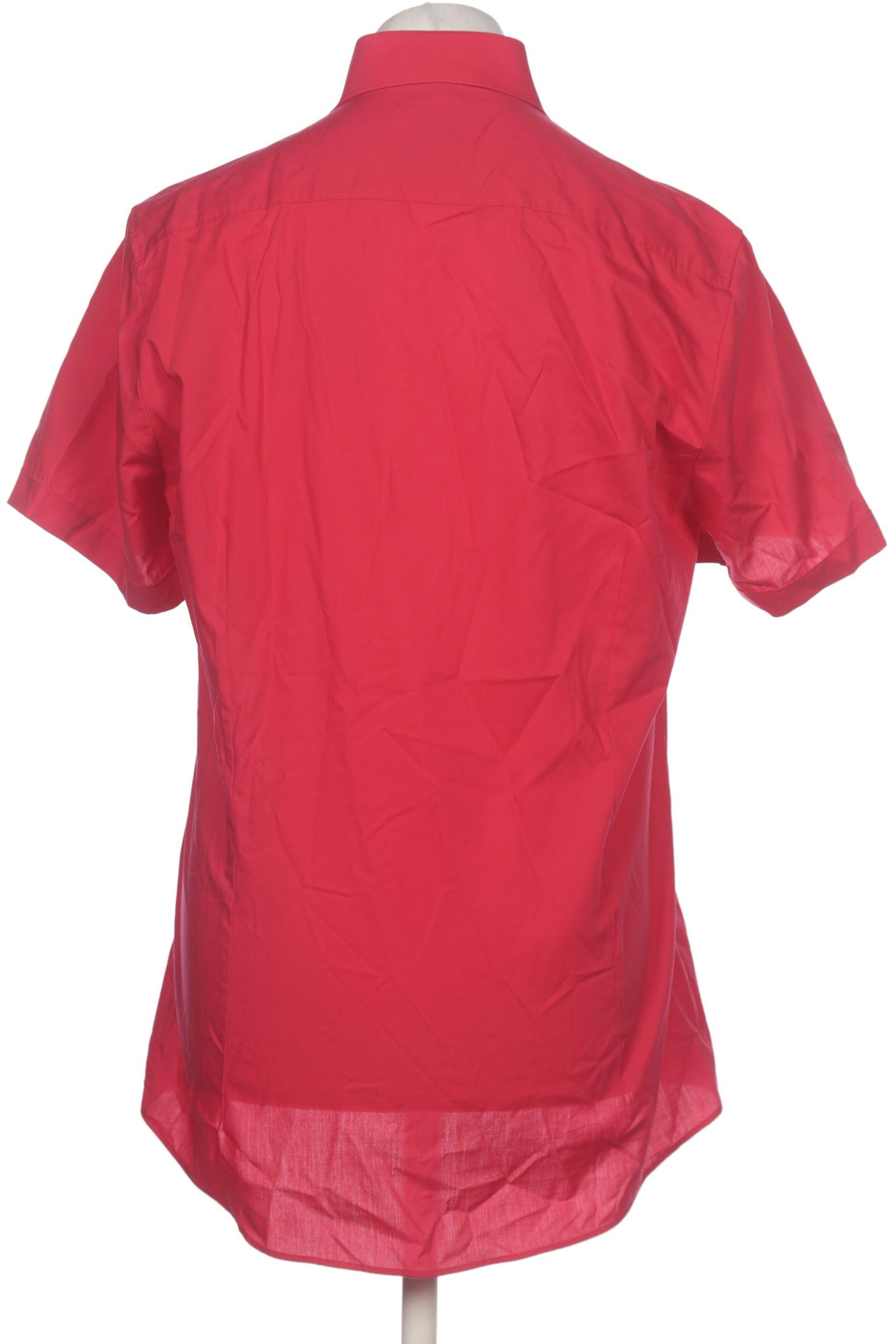 OLYMP Button Up Shirt in L in Red