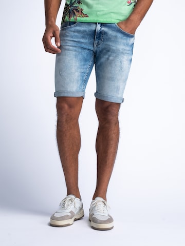 Petrol Industries Regular Jeans in Blauw: voorkant