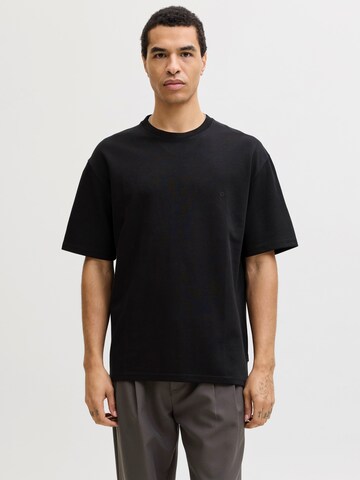 JACK & JONES Póló 'JPRBLAETHAN' - fekete: elől