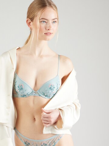 ETAM Bralette Bra 'JARDIN - N*2' in Green: front